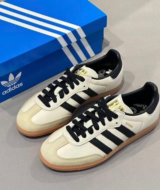 adidas originals SAMBA OG 米色 （ID0478）