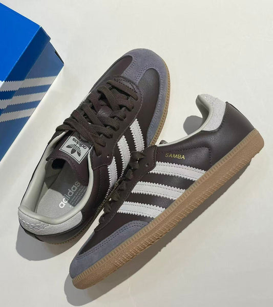 Adidas originals SAMBA 棕色 （ID1481）
