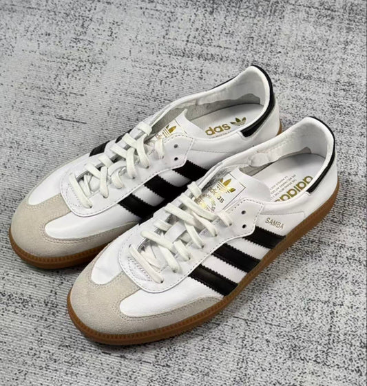 Adidas originals SAMBA 白灰 （IF0642）