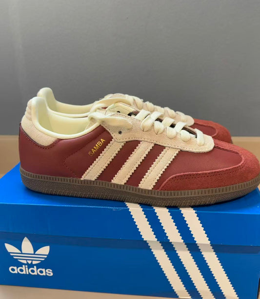 Adidas originals SAMBA 紅色 （JI3216）