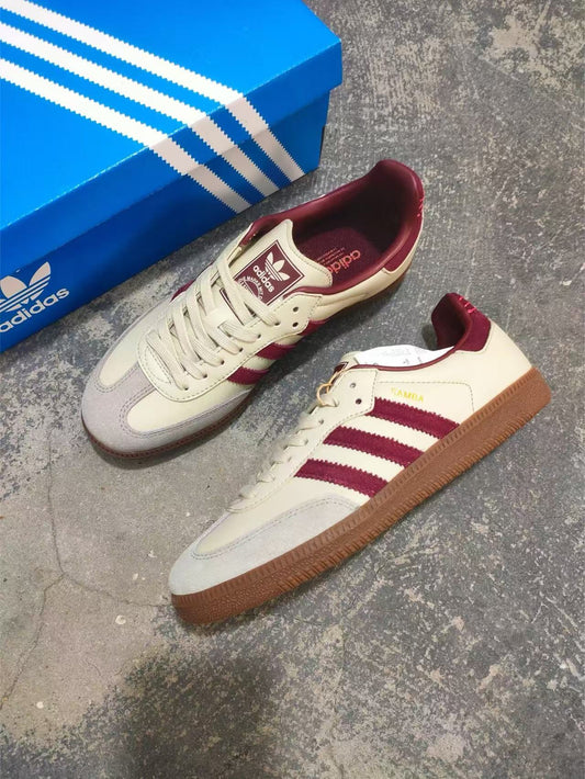 Adidas originals SAMBA 紅褐色 （ID1482）
