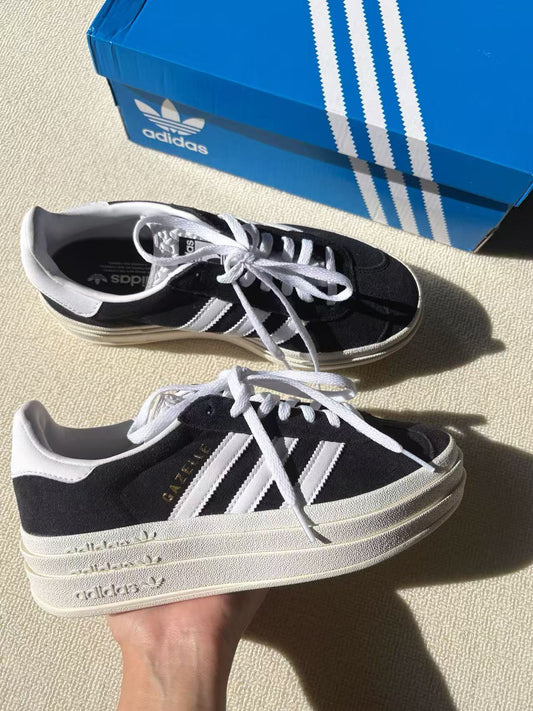 Adidas Originals GAZELLE 黑白 （HQ6912）