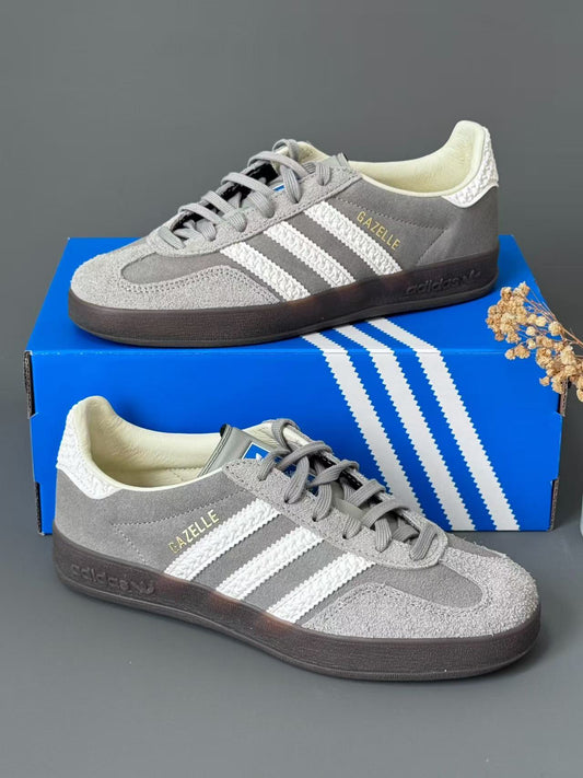 Adidas Originals GAZELLE 灰白 （IF1807）