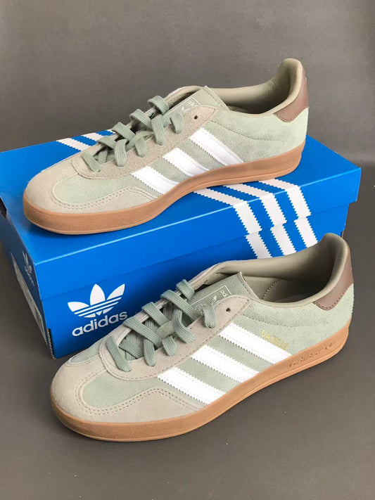 Adidas Originals GAZELLE 綠灰色 （JI3526）