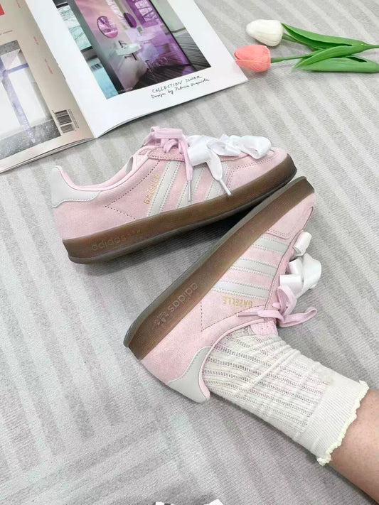 Adidas Originals GAZELLE 粉色 （JI2716）
