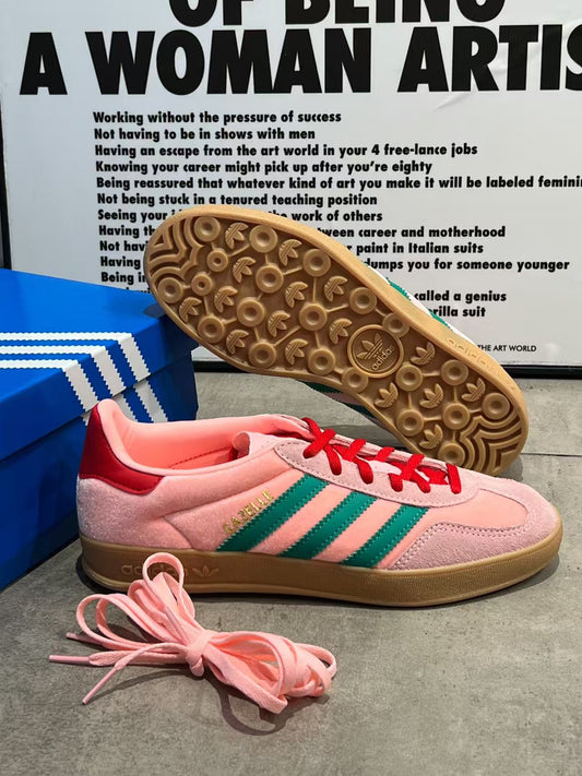 Adidas Originals GAZELLE 粉綠色 （JI2713）