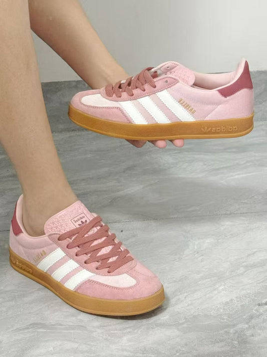 Adidas Originals GAZELLE 粉色 （JR0232）
