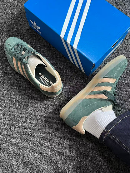 Adidas Originals GAZELLE 棕綠 （JH5402）