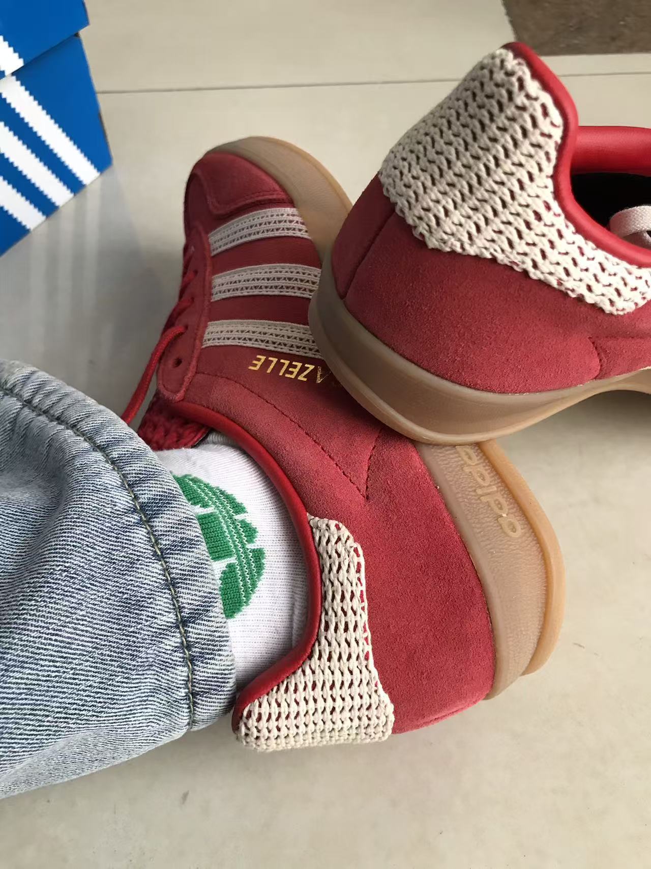 Adidas Originals GAZELLE 紅色 （JI2756）