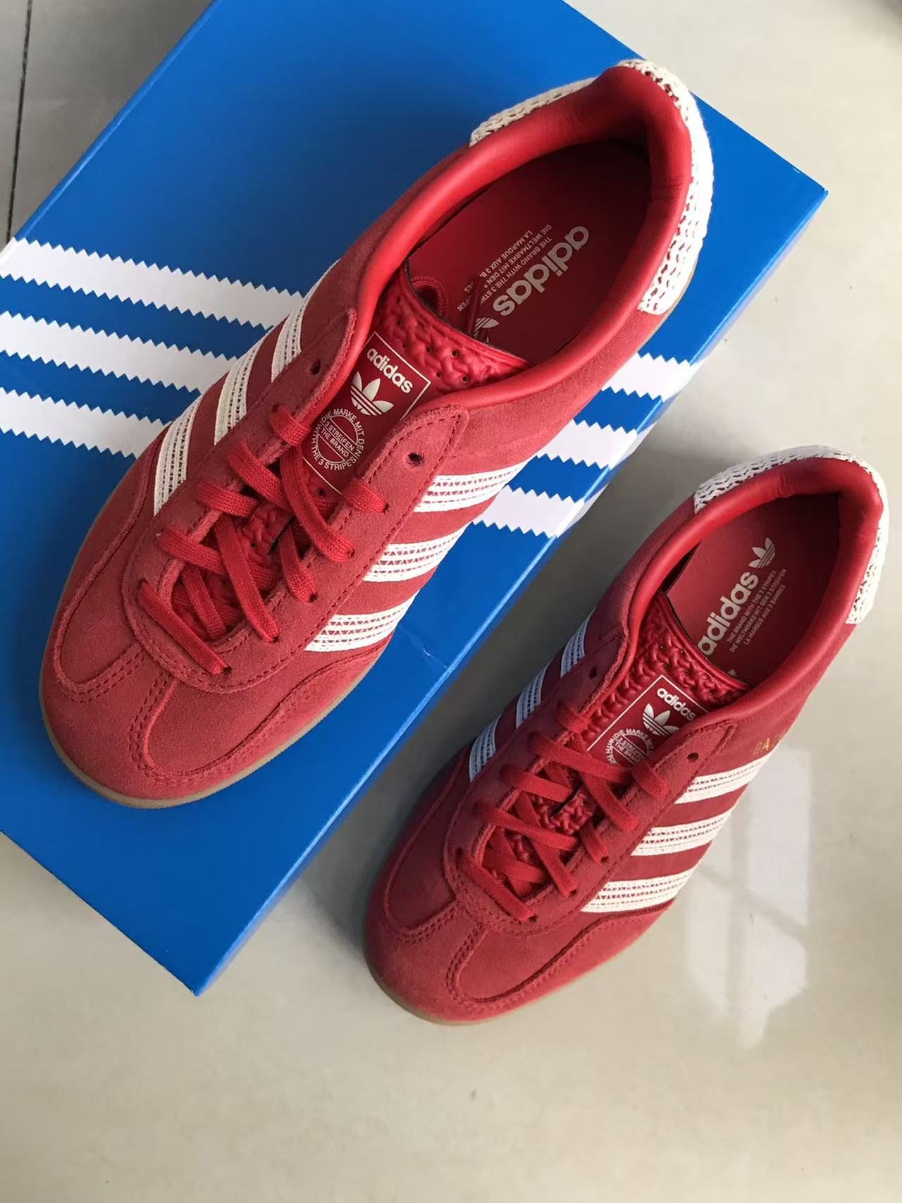 Adidas Originals GAZELLE 紅色 （JI2756）