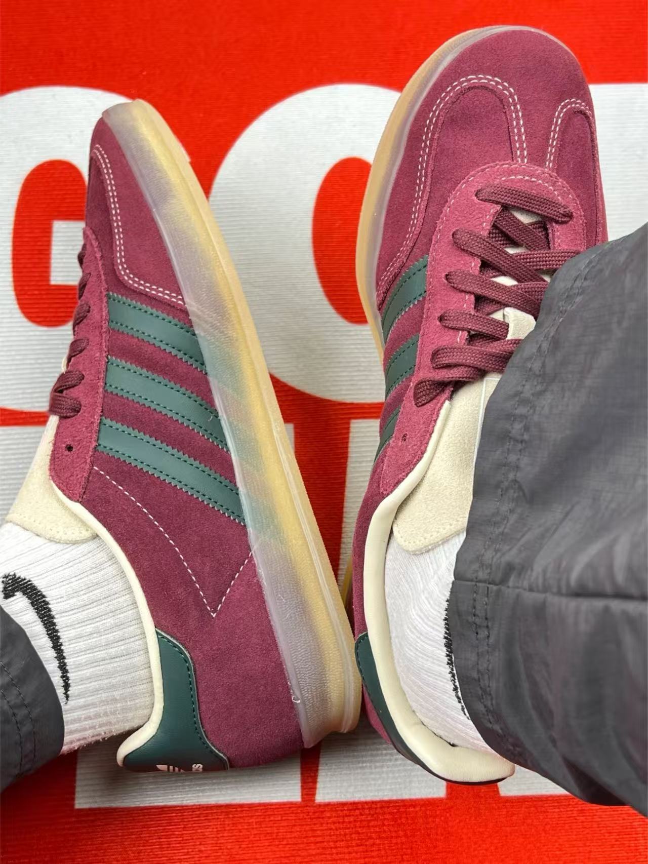 Adidas Originals GAZELLE 紅綠 （JH5403）