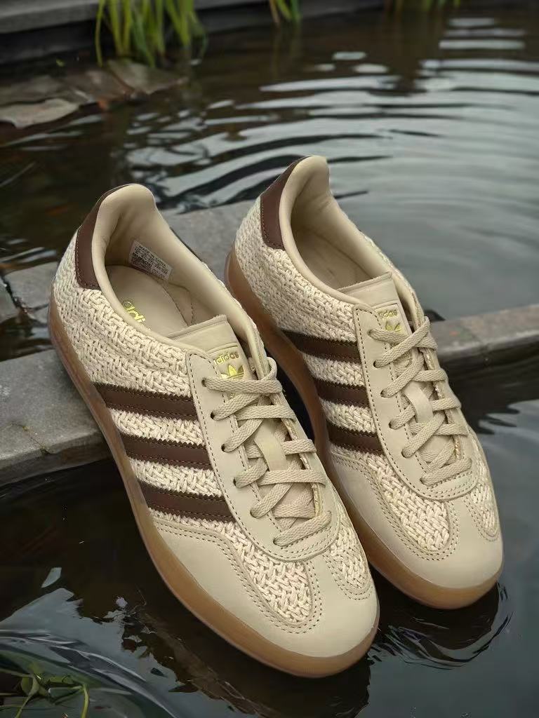 Adidas Originals GAZELLE 米棕色 （JS1418）