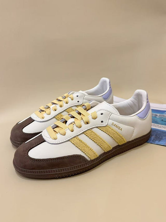 Adidas originals SAMBA 米黃 （IE0875）