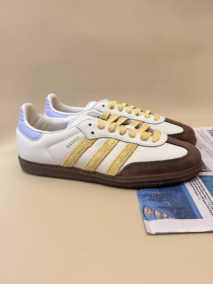 Adidas originals SAMBA 米黃 （IE0875）