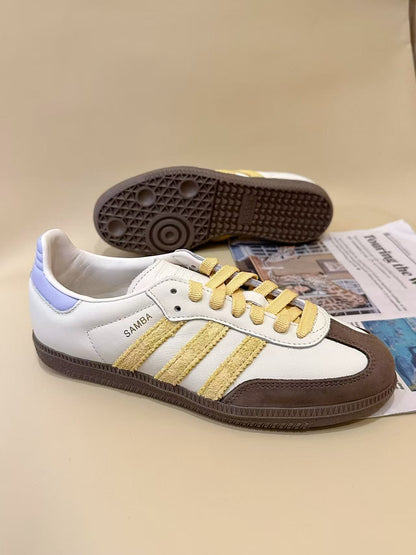 Adidas originals SAMBA 米黃 （IE0875）