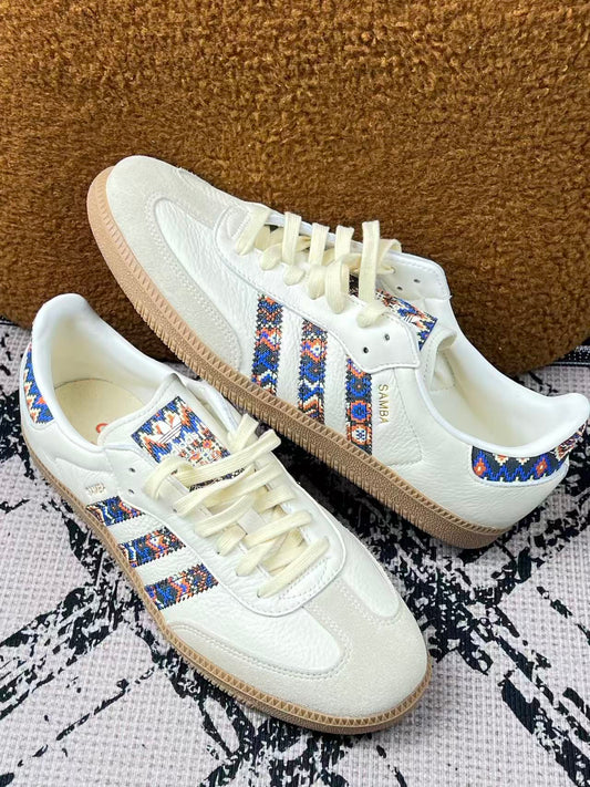 Adidas originals SAMBA 奶油白 （JQ0014）