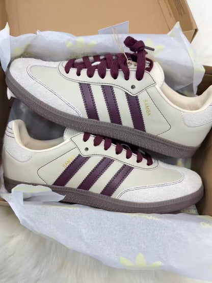 Adidas originals SAMBA 米褐色 （IG1987）