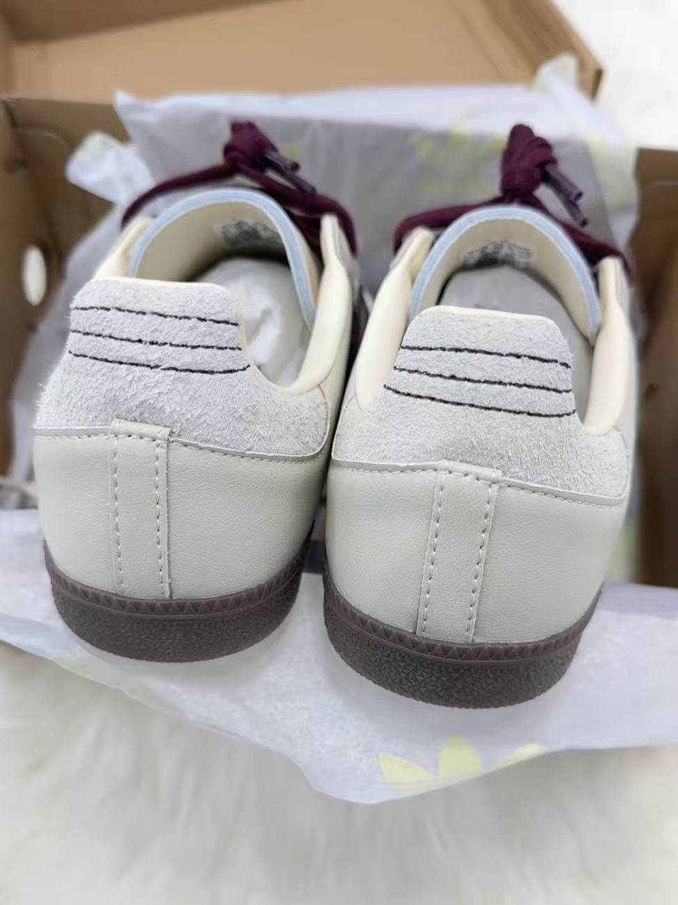 Adidas originals SAMBA 米褐色 （IG1987）