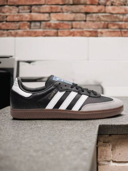 Adidas originals SAMBA 黑灰色 （HO1878）