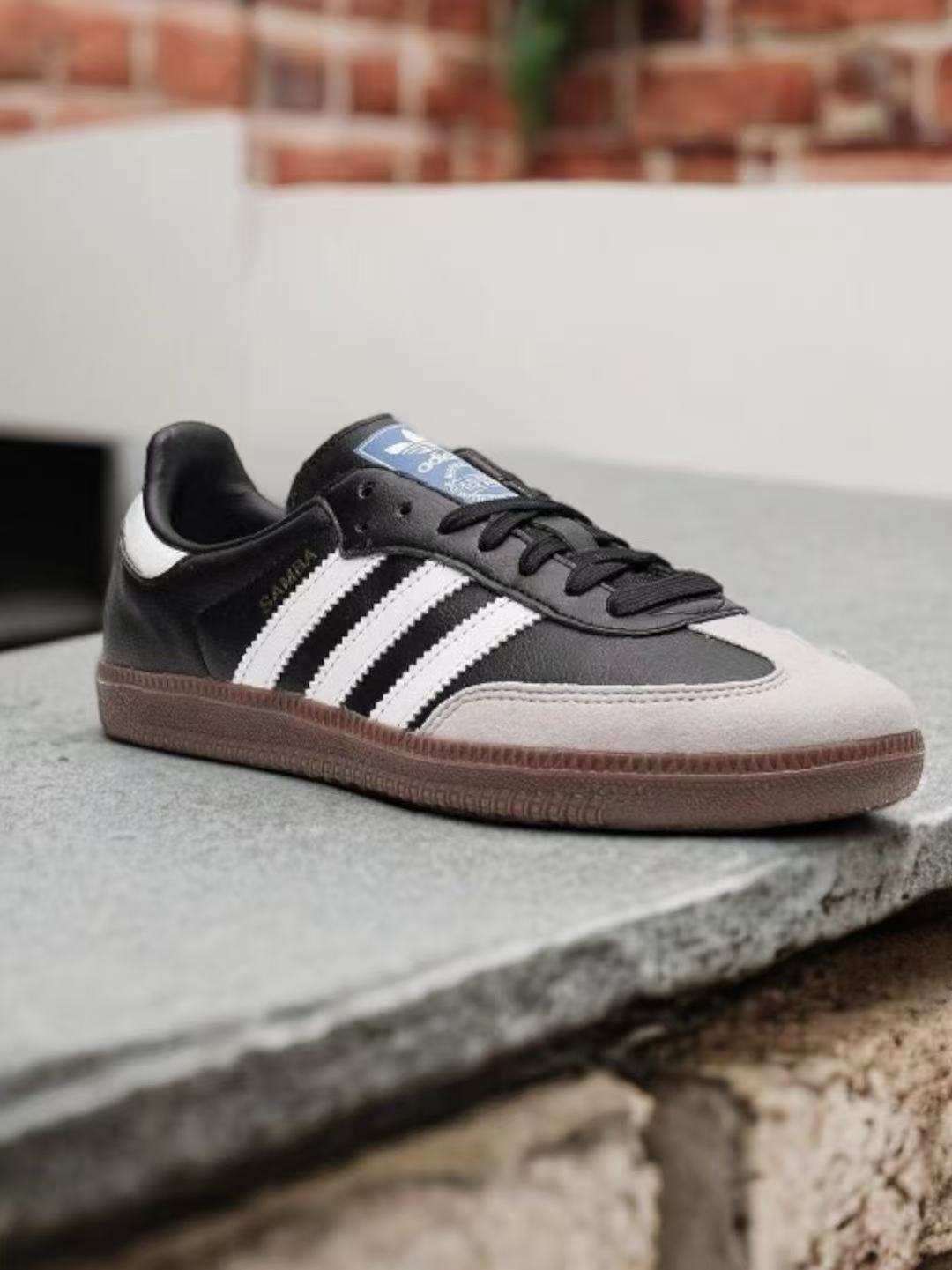 Adidas originals SAMBA 黑灰色 （HO1878）