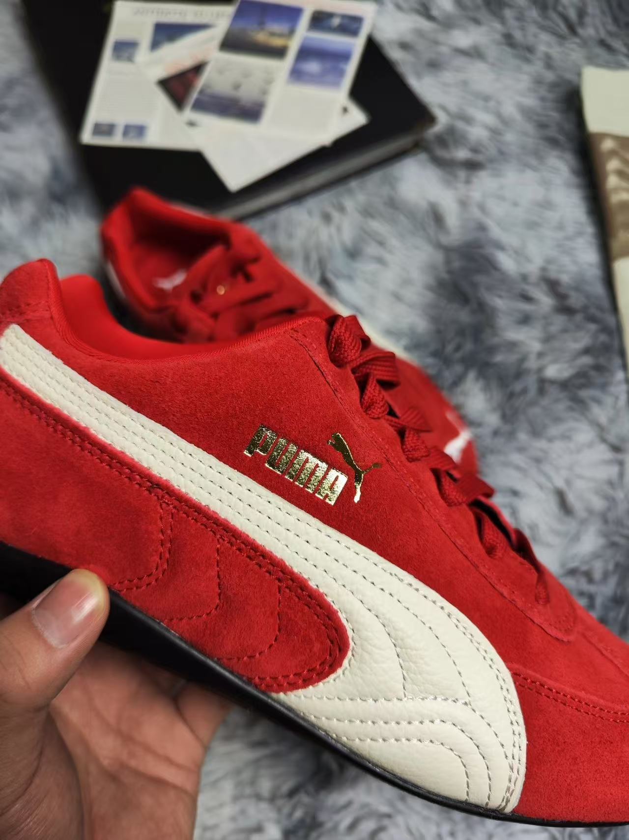 PUMA Speedcat OG 紅白（406329-02）