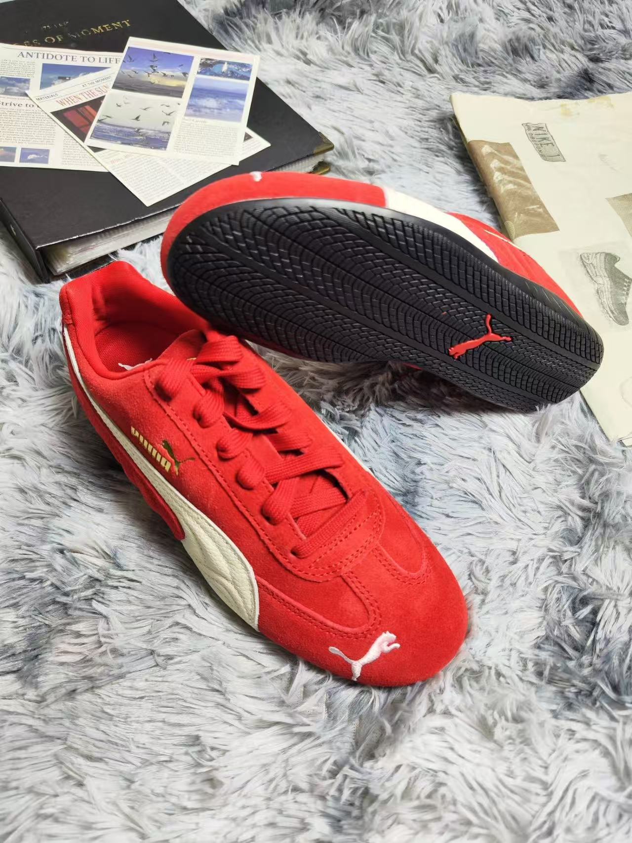 PUMA Speedcat OG 紅白（406329-02）