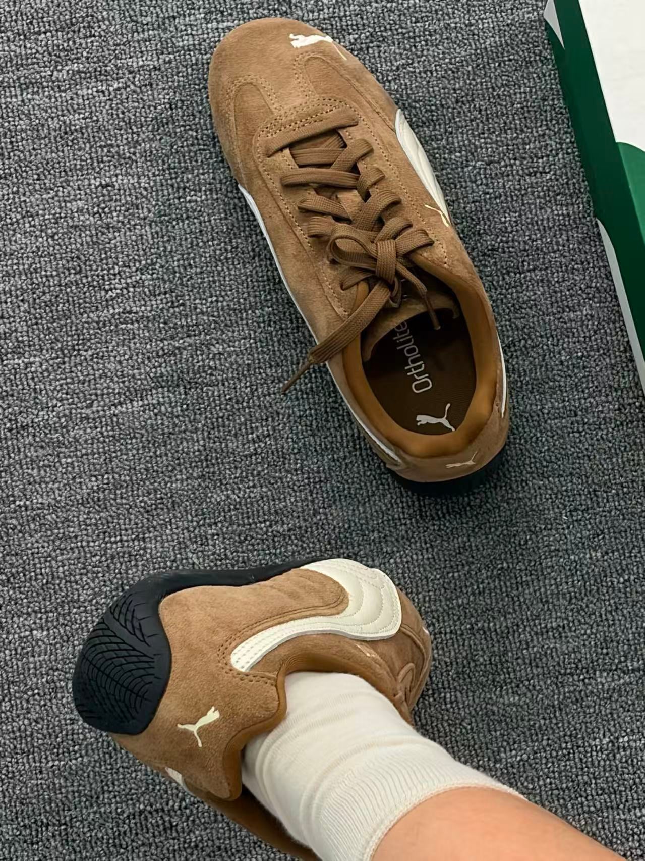 PUMA Speedcat OG 棕色 （398846-31）