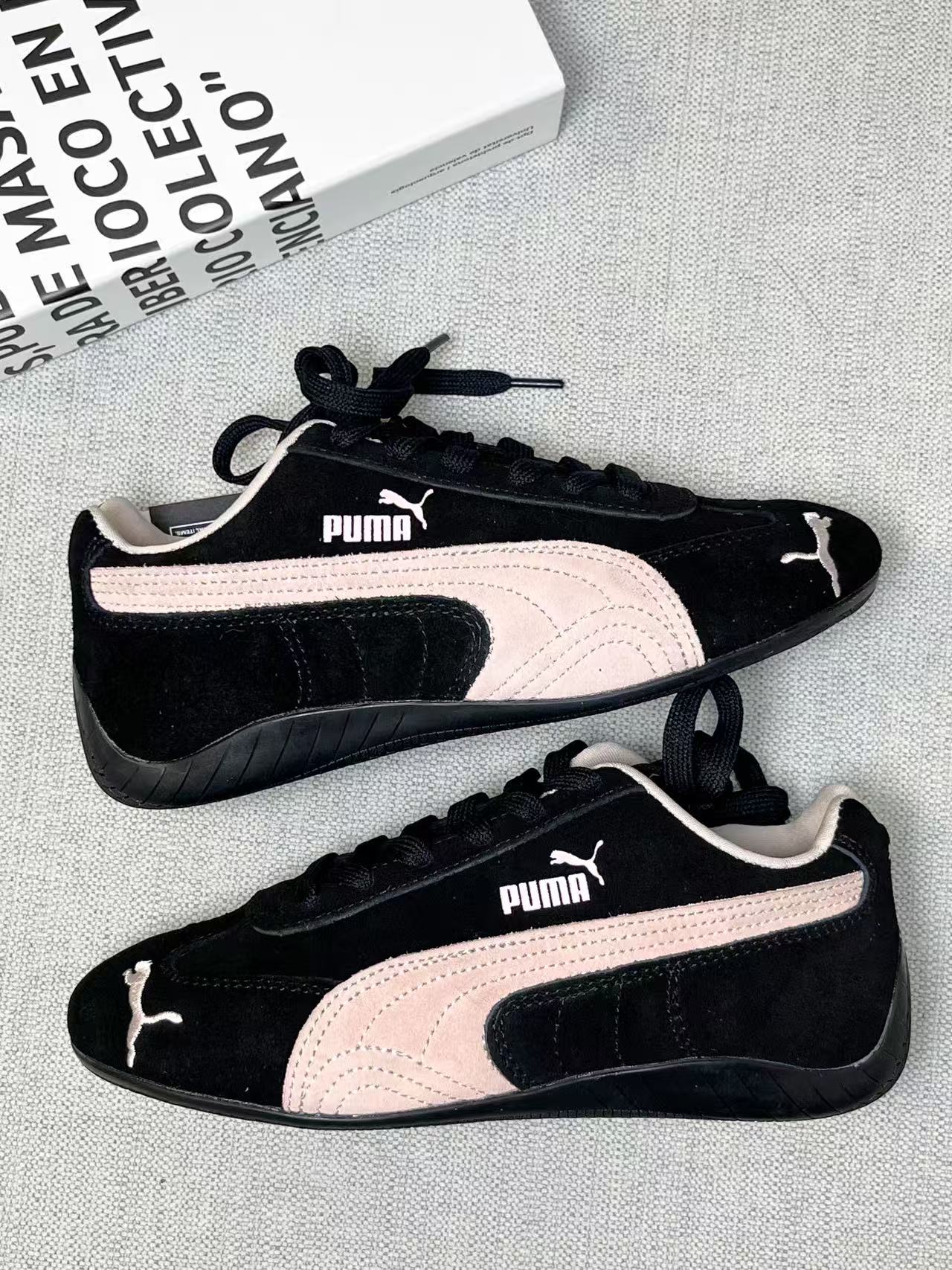 PUMA Speedcat  粉黑 （398846-09）