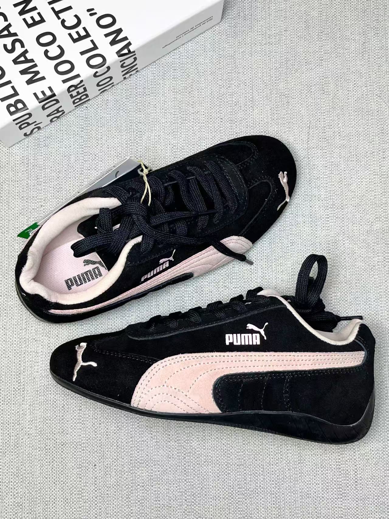 PUMA Speedcat  粉黑 （398846-09）