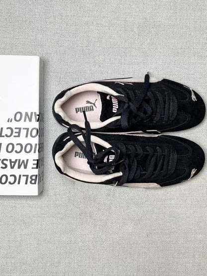 PUMA Speedcat  粉黑 （398846-09）