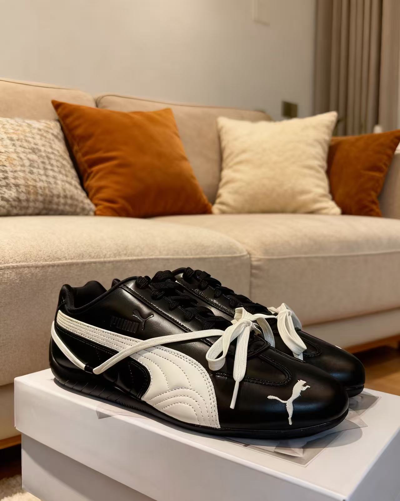 PUMA Speedcat 黑白 （404391-01）