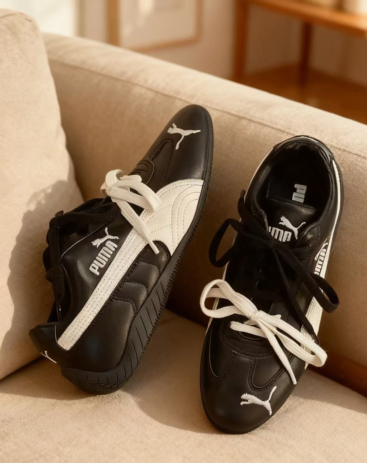 PUMA Speedcat 黑白 （404391-01）